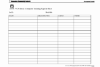 Training Sign Off Sheet Templates Latter Example Template Regarding Safety Training Log Template