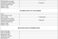 Translation Of Mexican Birth Certificate To English In Free Mexican Marriage Certificate Translation Template