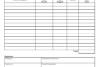 Volunteer Log Sheet Template New Calendar Template Site Inside Volunteer Hours Log Sheet Template