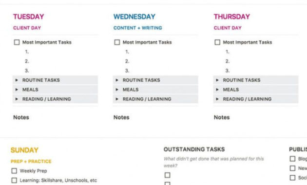 Weekly Agenda Template Notion With Regard To Quality Scout Committee Meeting Agenda Template