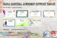 Weight Loss Certificate Template Free 8 New Design Ideas Intended For Free 7 Basketball Achievement Certificate Editable Templates