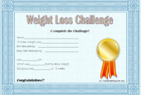 Weight Loss Certificate Template Free 8 New Designs Intended For Best Baby Shower Winner Certificates