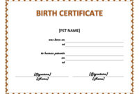 Windows And Android Free Downloads Create Fake Birth For Quality Word 2013 Certificate Template