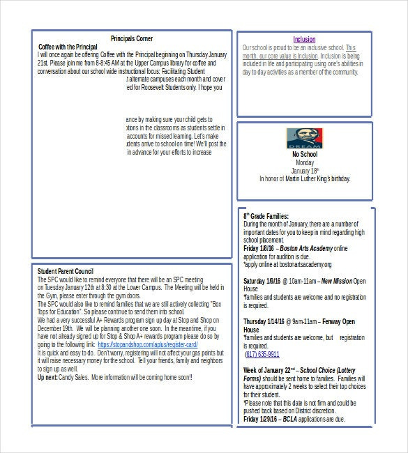 Word Newsletter Template 31 Free Printable Microsoft Within Free Business Newsletter Templates For Microsoft Word