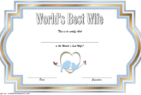 World'S Best Wife Certificate Template Free 7 Beautiful Throughout Quality Love Certificate Templates