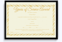 Years Of Service Award 13 Word Layouts Regarding Awesome Award Certificate Templates Word 2007