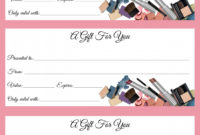 Younique Gift Certificate Template Emetonlineblog Inside Gift Certificate Log Template
