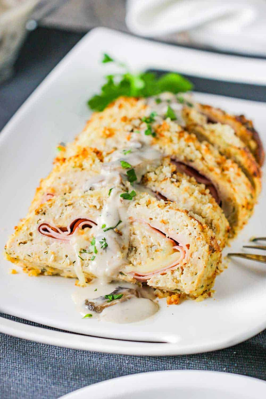 Air Fryer Cordon Bleu Meatloaf How To Feed A Loon Air Fryer Cordon Bleu Meatloaf How To Feed A Loon