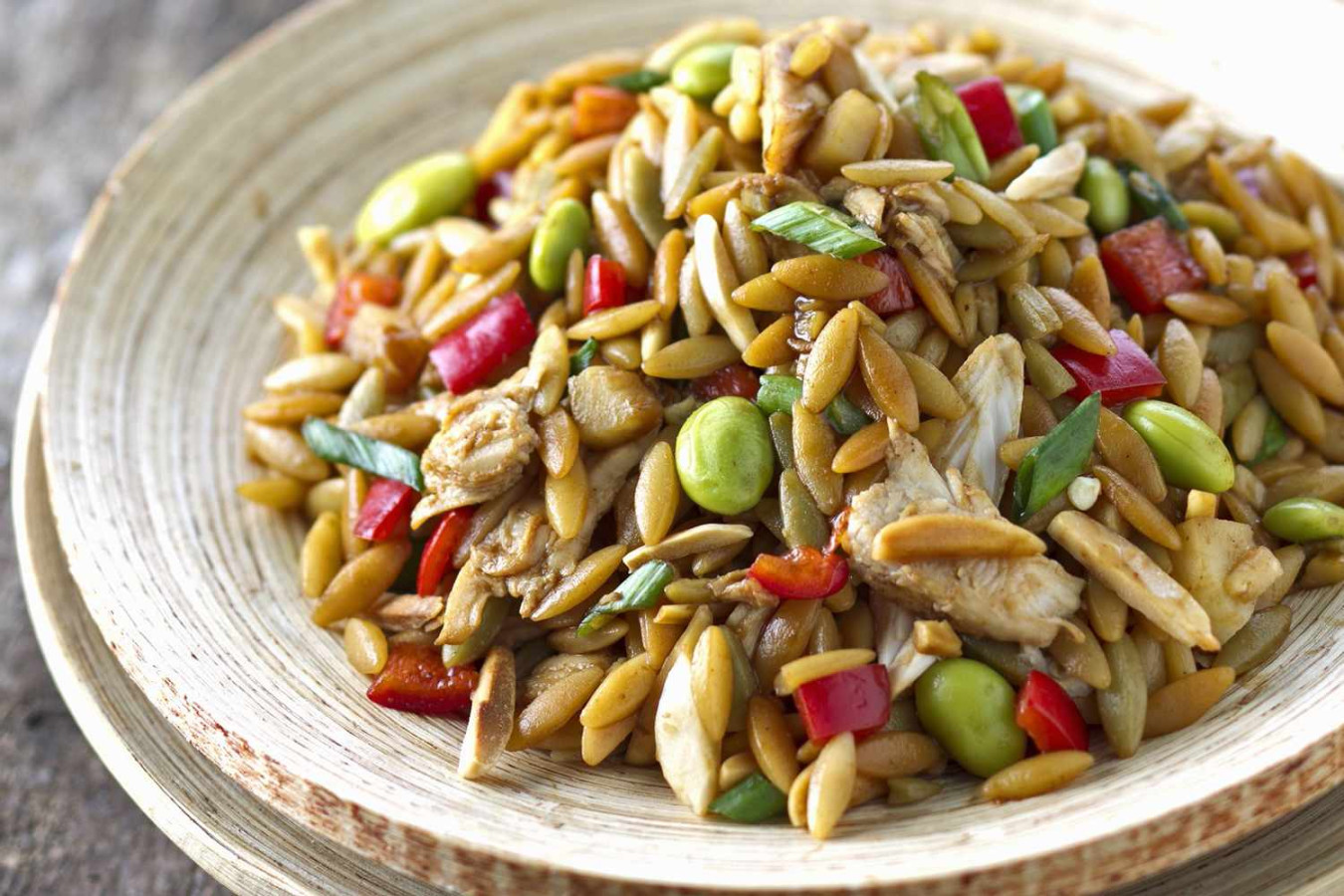 Asian Orzo and Rotisserie Chicken Salad Kraft Salad Dressing Asian Orzo and Rotisserie Chicken Salad Kraft Salad Dressing
