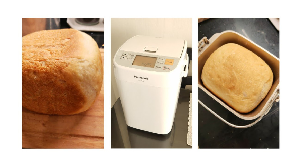 Basic white bread in Bread maker, review Panasonic SD-P - Raks Basic white bread in Bread maker, review Panasonic SD-P - Raks