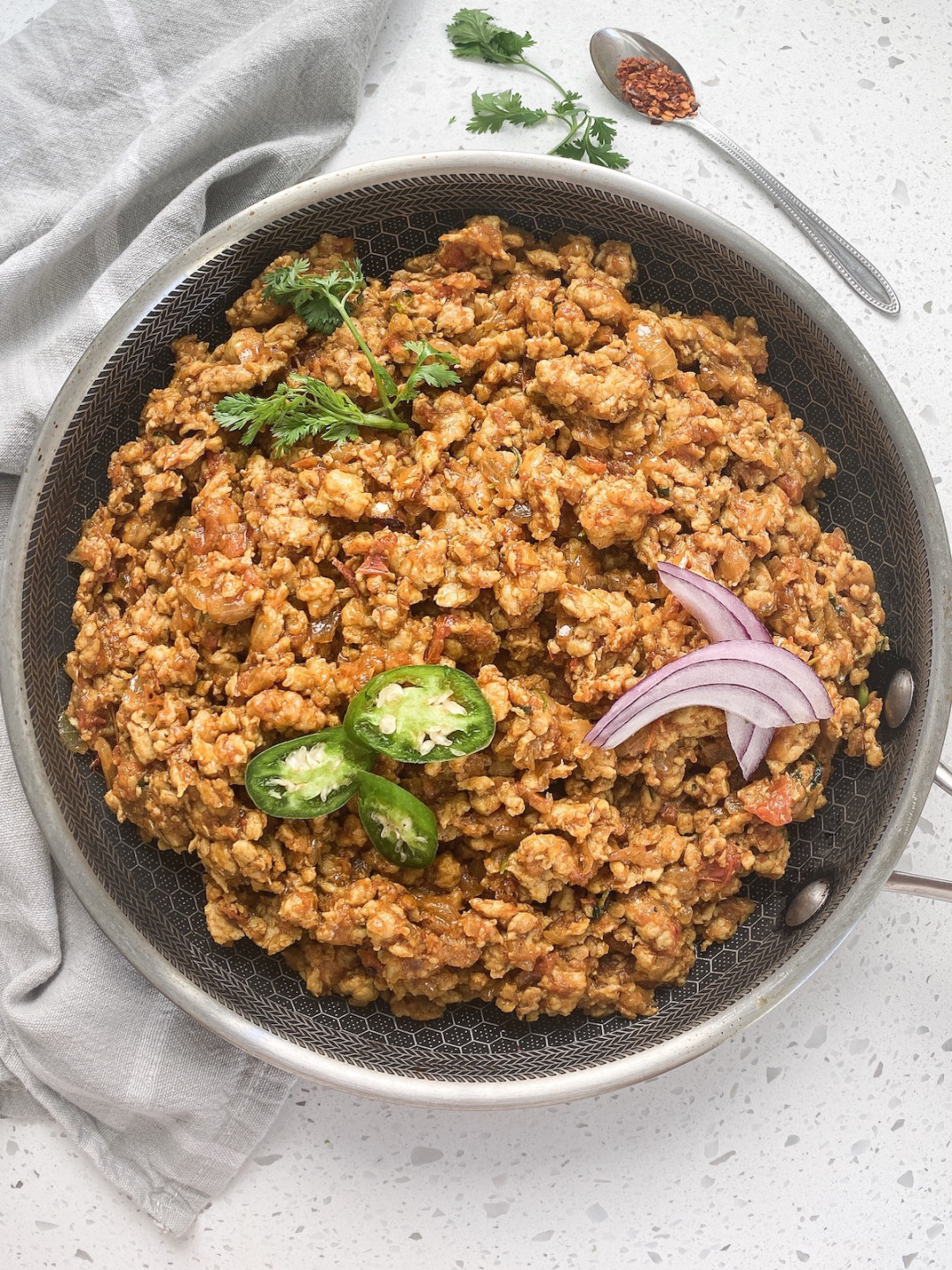 Chicken Keema Tacos - An Indian Taco Recipe - The Curry Mommy