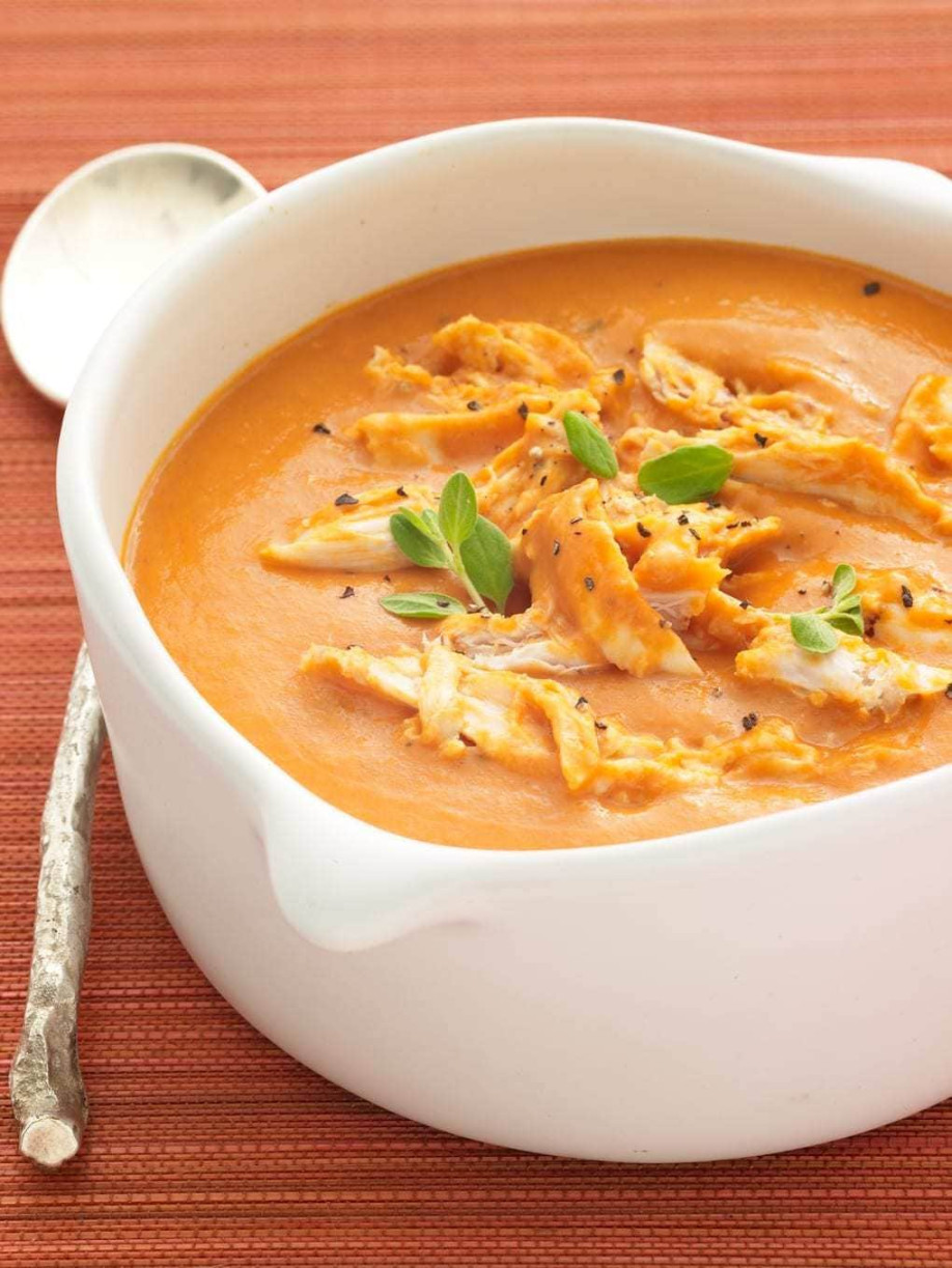 Creamy Tomato Soup Recipe with Chicken - Tara Teaspoon Creamy Tomato Soup Recipe with Chicken - Tara Teaspoon