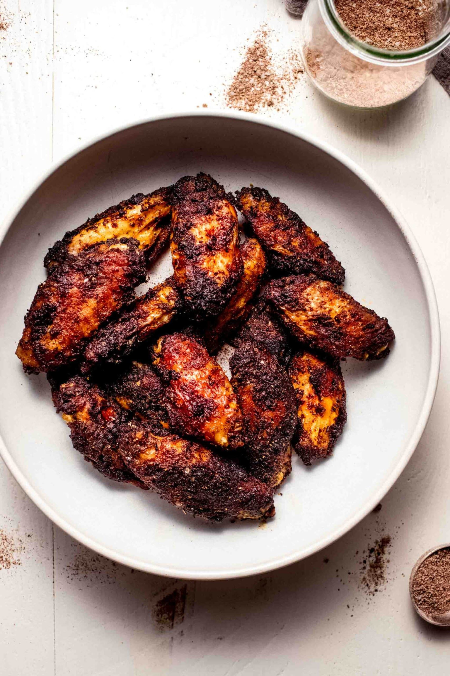 Crispy Dry Rub Chicken Wings Crispy Dry Rub Chicken Wings
