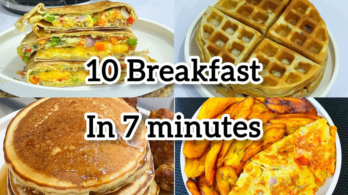 Easy  Breakfast Recipes  Nigerian Breakfast Recipes