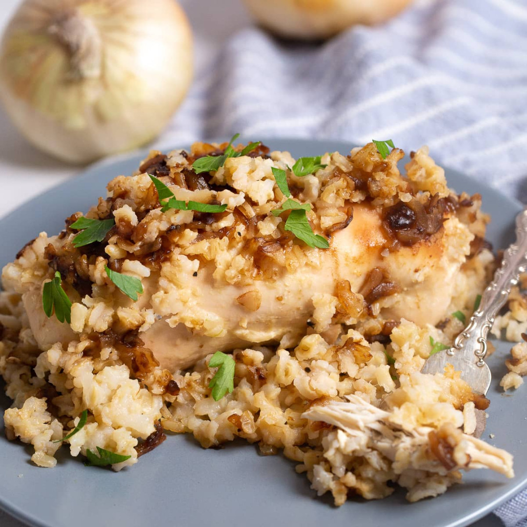 French Onion Soup Mix Chicken In The Slow Cooker