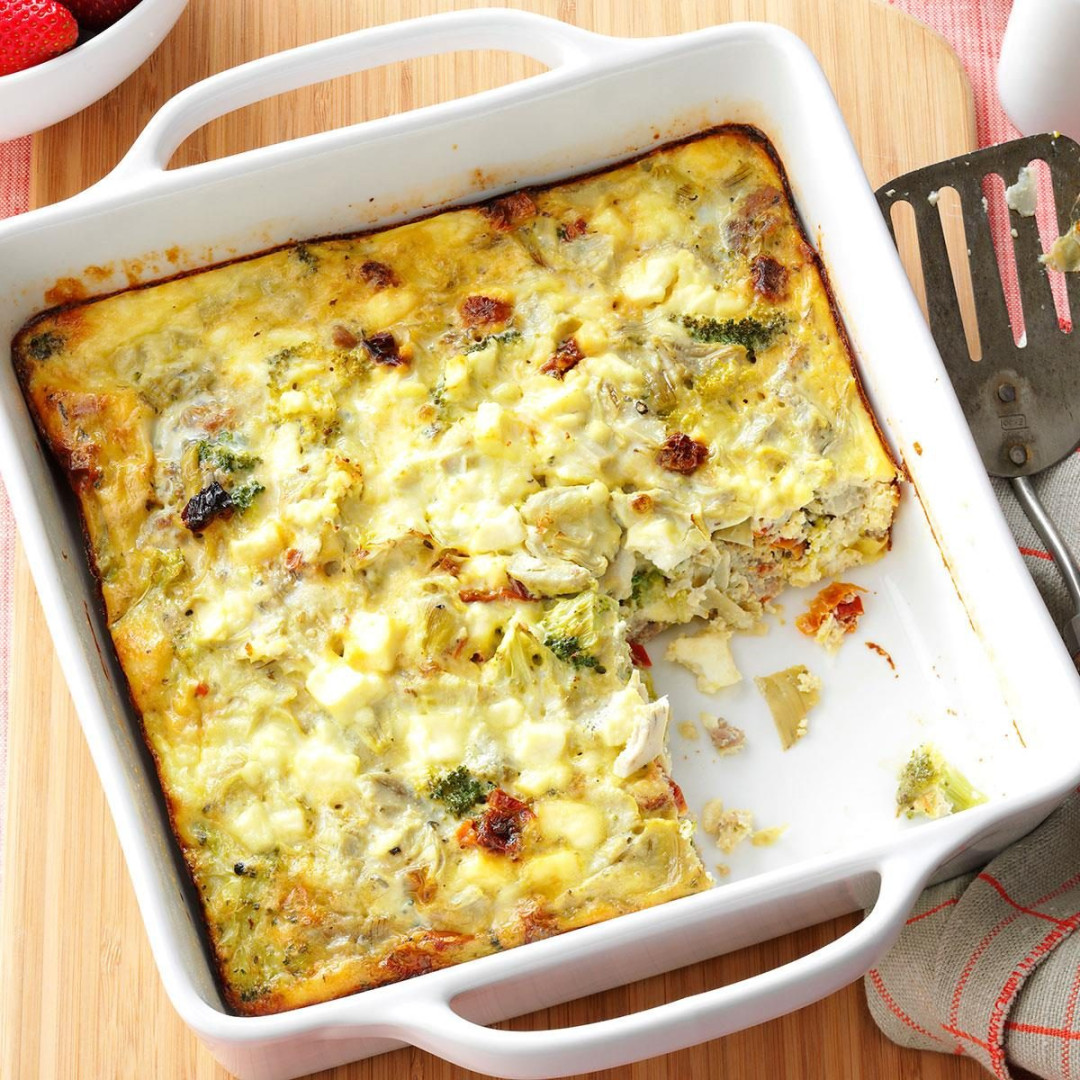 Greek Breakfast Casserole Greek Breakfast Casserole