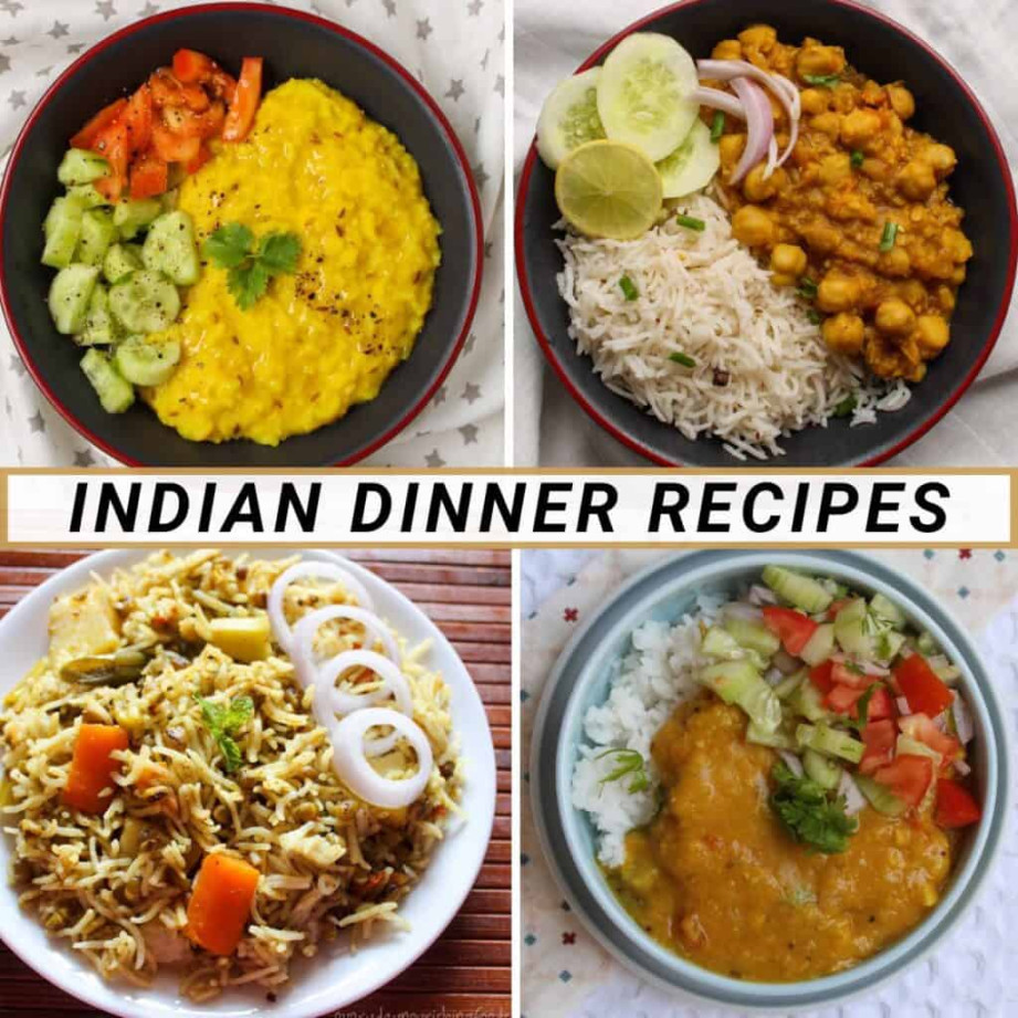 + Indian vegetarian dinner ideas + recipes to make at home