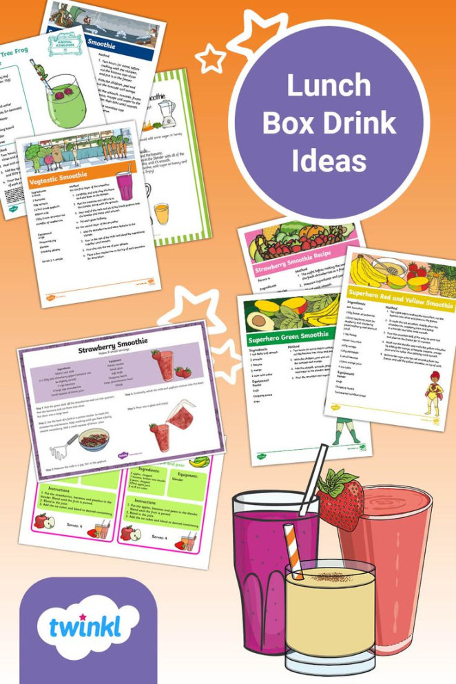 Lunch Box Drink Ideas
