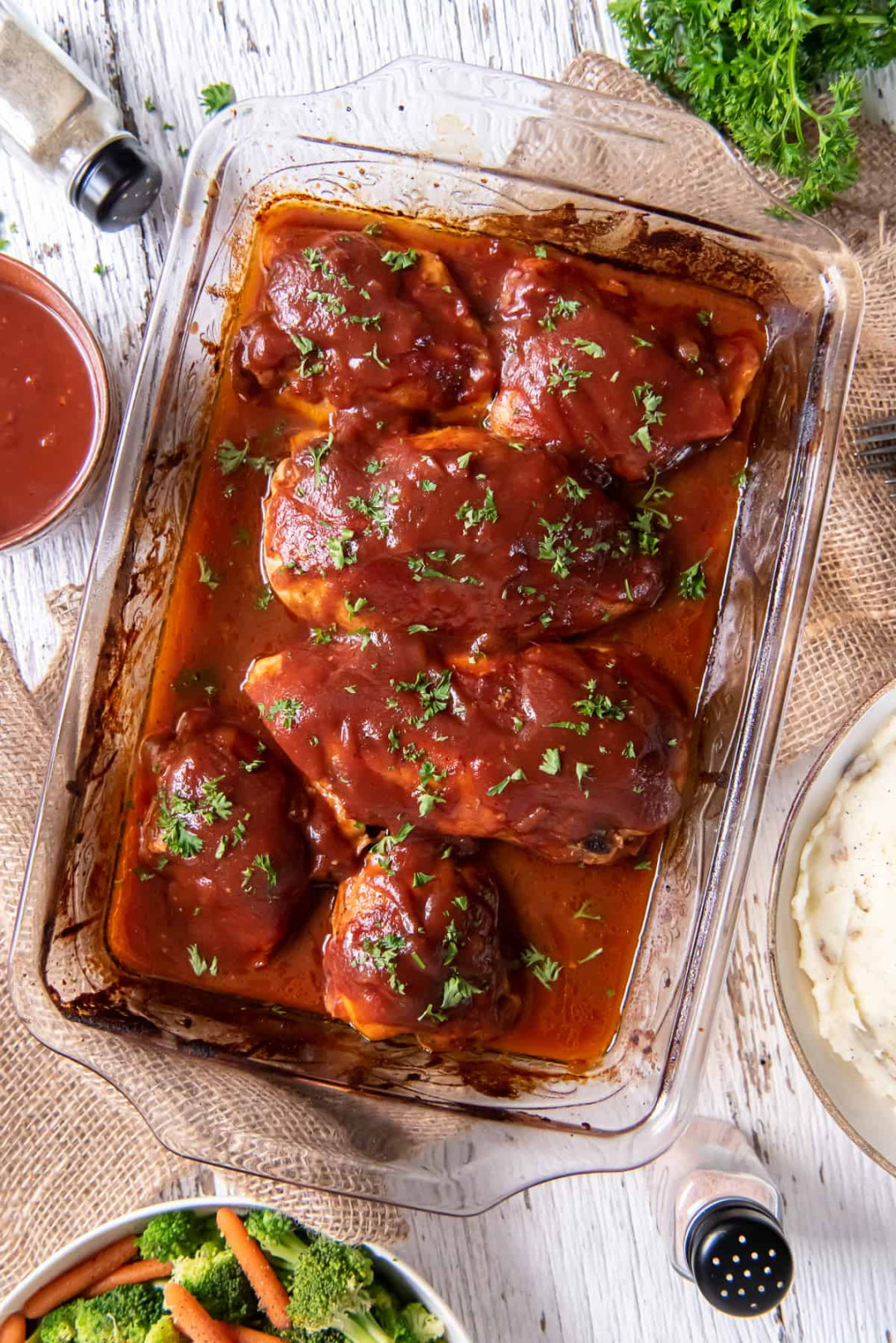 Oven Baked BBQ Chicken Oven Baked BBQ Chicken