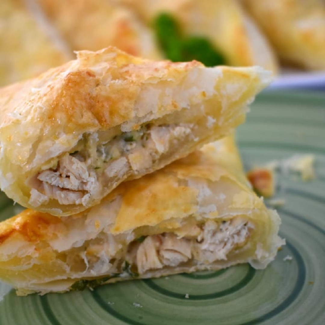 Puff Pastry Chicken Pockets