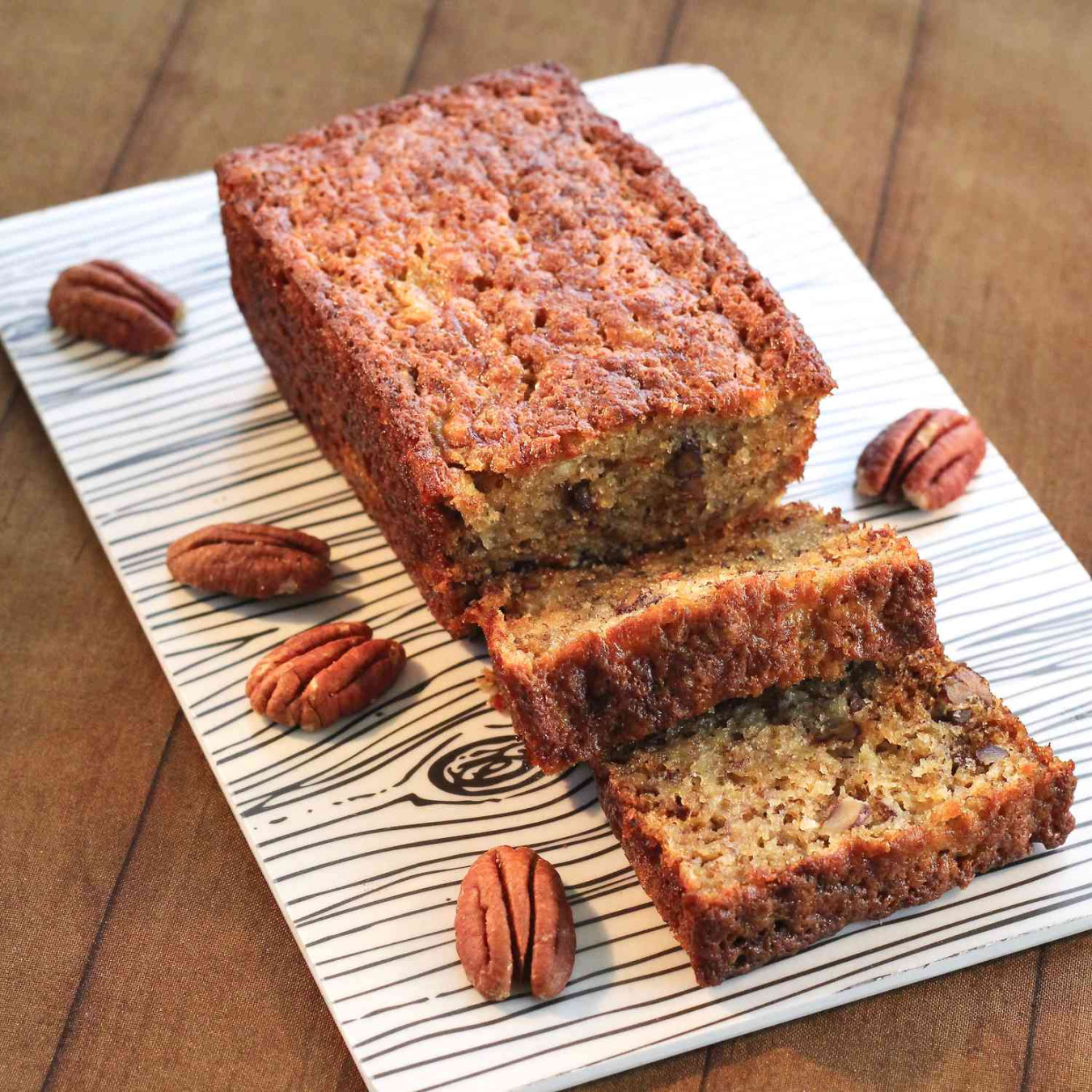 Roasted Pecan Banana Bread Loaves Roasted Pecan Banana Bread Loaves