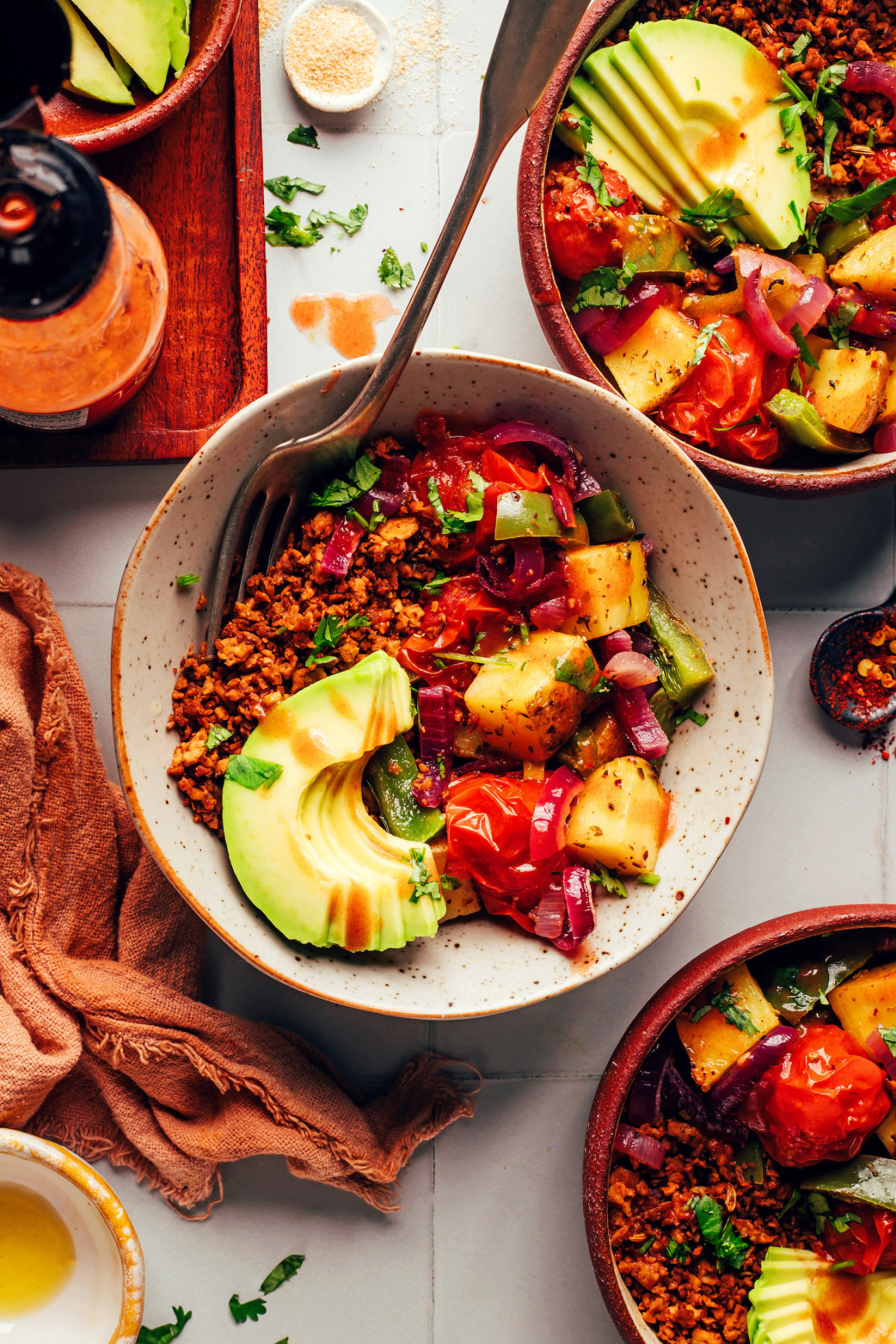 Savory Vegan Breakfast Bowls (Pizza-Inspired!) - Minimalist Baker