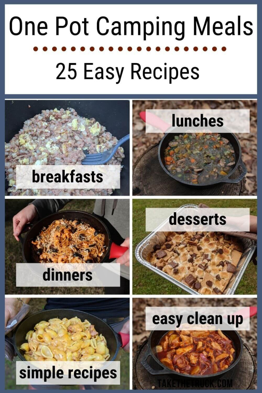 Simple One Pot Camping Meals for Your Next Adventure  Take The