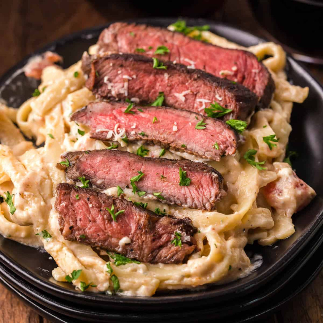 Steak Alfredo