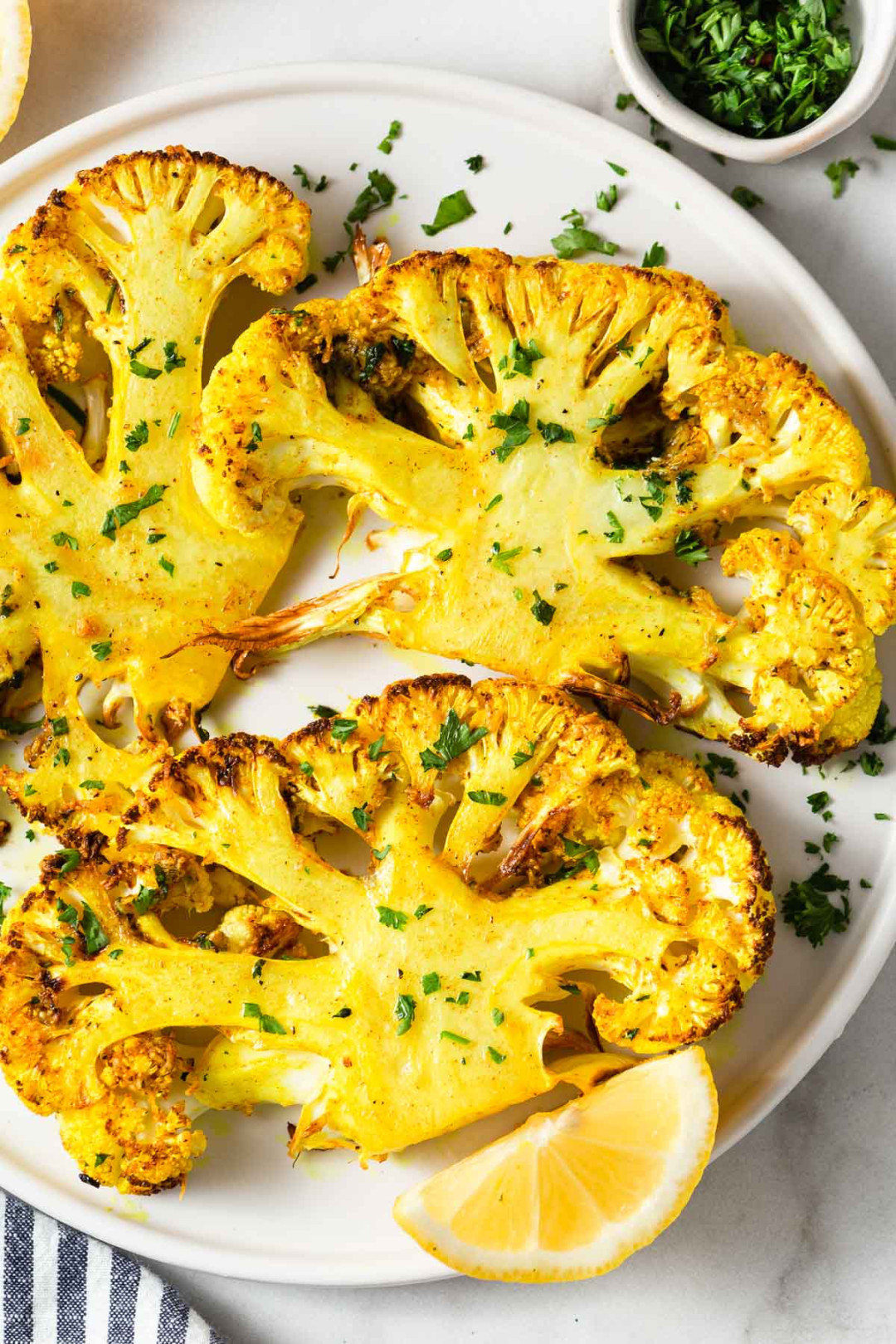 Air Fryer Cauliflower Steaks