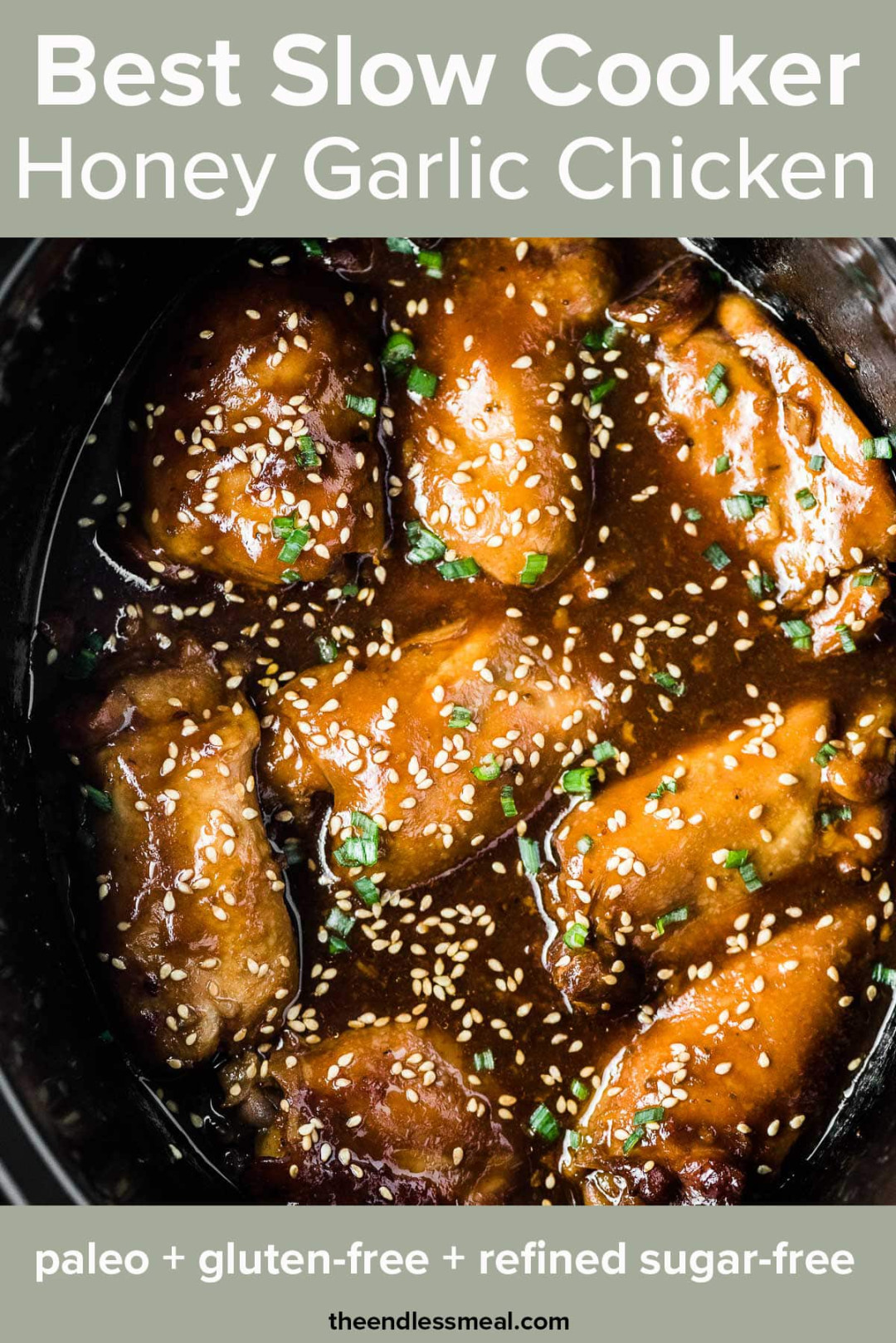 BEST Slow Cooker Honey Garlic Chicken - The Endless Meal® BEST Slow Cooker Honey Garlic Chicken - The Endless Meal®