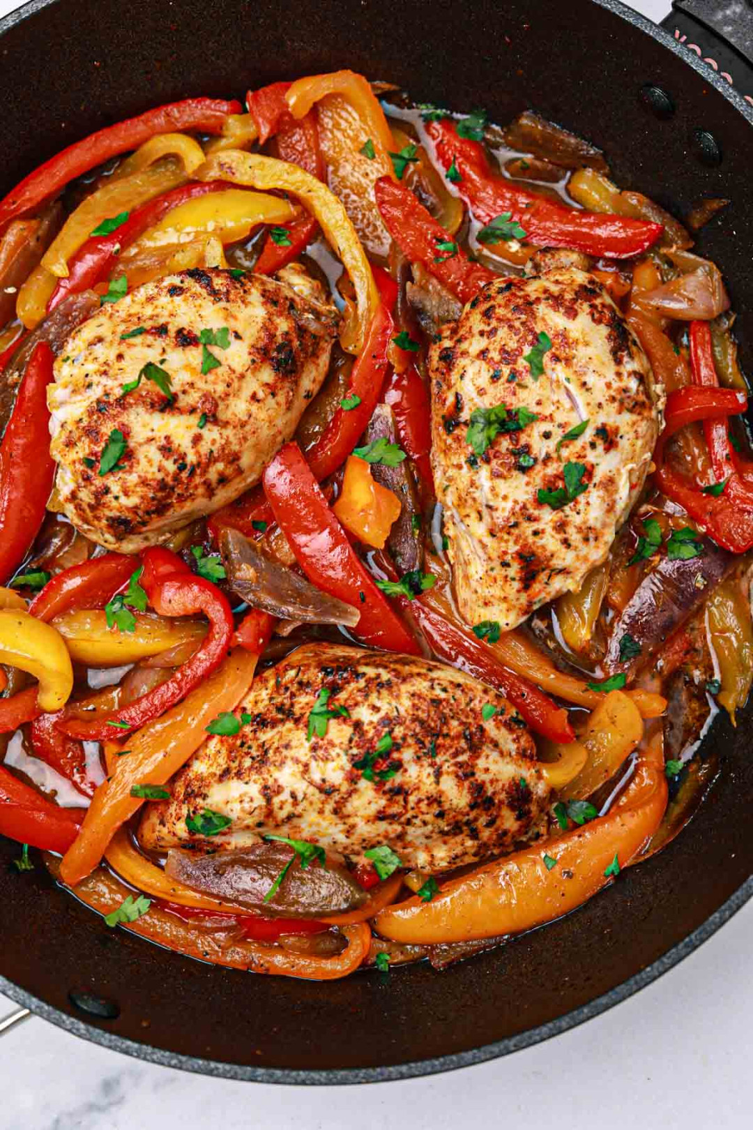 Chicken With Bell Peppers and Onions Recipe Chicken With Bell Peppers and Onions Recipe