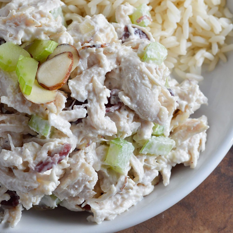 Cranberry Almond Chicken Salad Recipe - WonkyWonderful Cranberry Almond Chicken Salad Recipe - WonkyWonderful