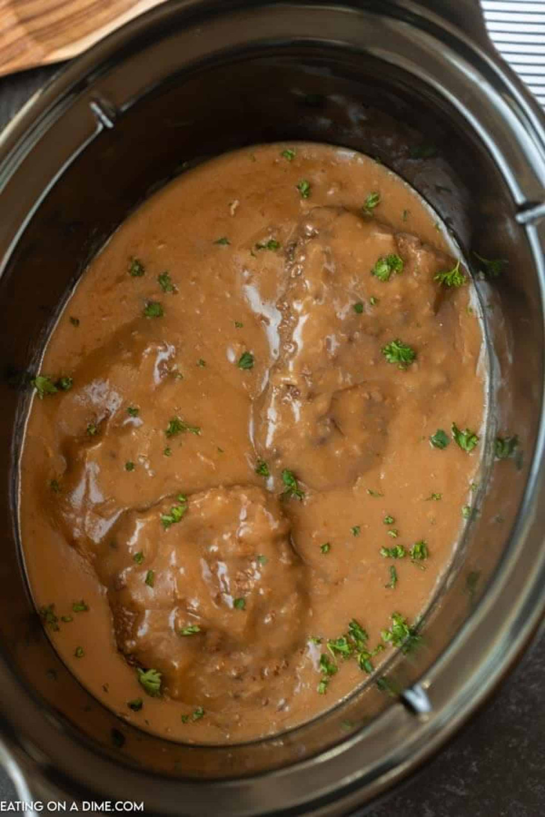 Crock pot cube steak (& VIDEO!) - cube steak crock pot recipe Crock pot cube steak (& VIDEO!) - cube steak crock pot recipe