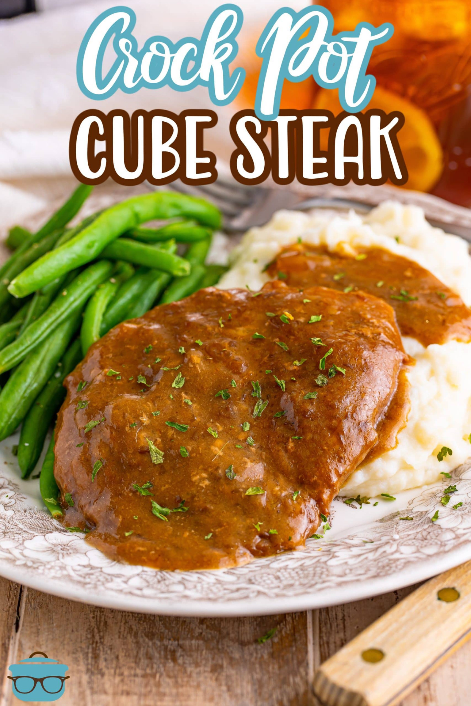 Crock Pot Cubed Steak - The Country Cook Crock Pot Cubed Steak - The Country Cook