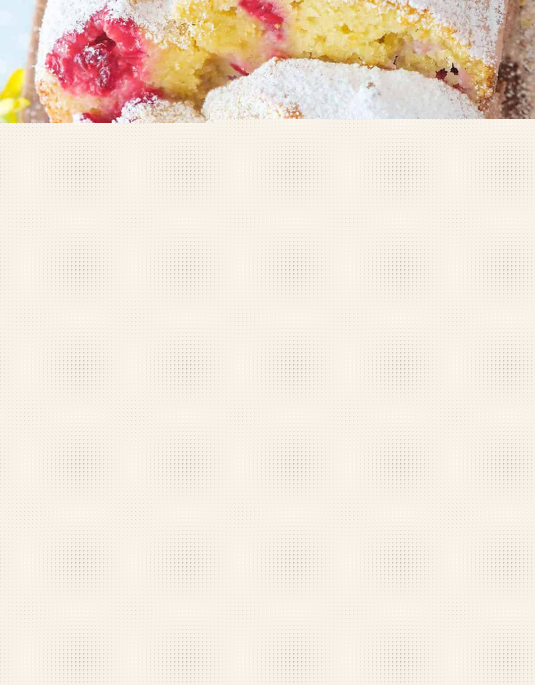 + Delicious Ricotta Desserts + Delicious Ricotta Desserts