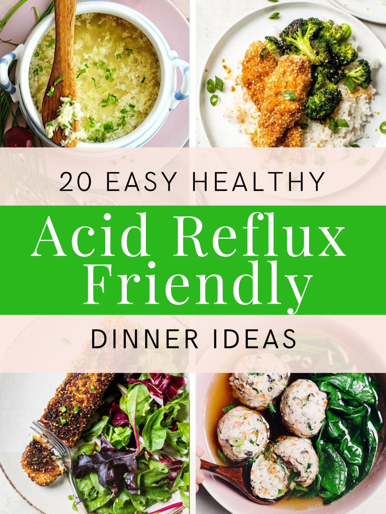 Easy Healthy Acid Reflux Friendly Dinner Ideas - The GERD Chef Easy Healthy Acid Reflux Friendly Dinner Ideas - The GERD Chef