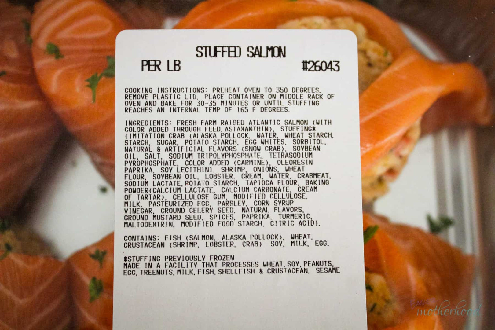 How to Cook Stuffed Salmon from Costco - The Default Cook How to Cook Stuffed Salmon from Costco - The Default Cook
