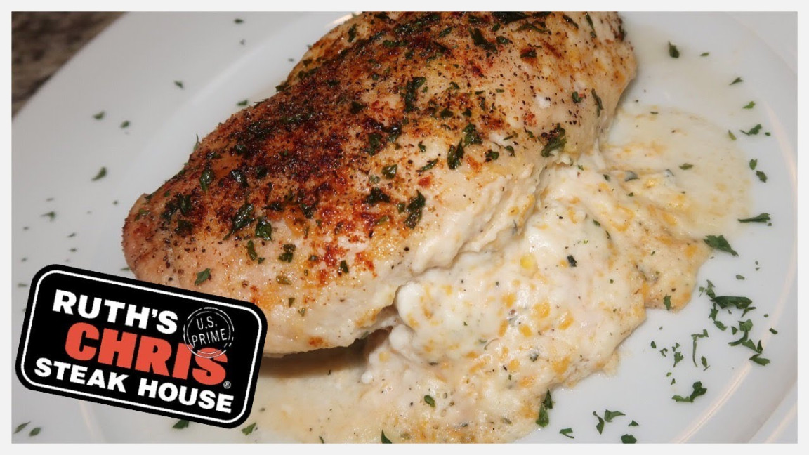 HOW TO MAKE RUTH’S CHRIS STUFFED CHICKEN BREAST! HOW TO MAKE RUTH’S CHRIS STUFFED CHICKEN BREAST!
