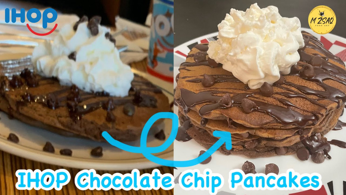 IHOP Chocolate Chip Pancake Recipe How to make IHOP Chocolate Chip Pancakes at home #ihop 🥞🍫🍫 IHOP Chocolate Chip Pancake Recipe How to make IHOP Chocolate Chip Pancakes at home #ihop 🥞🍫🍫