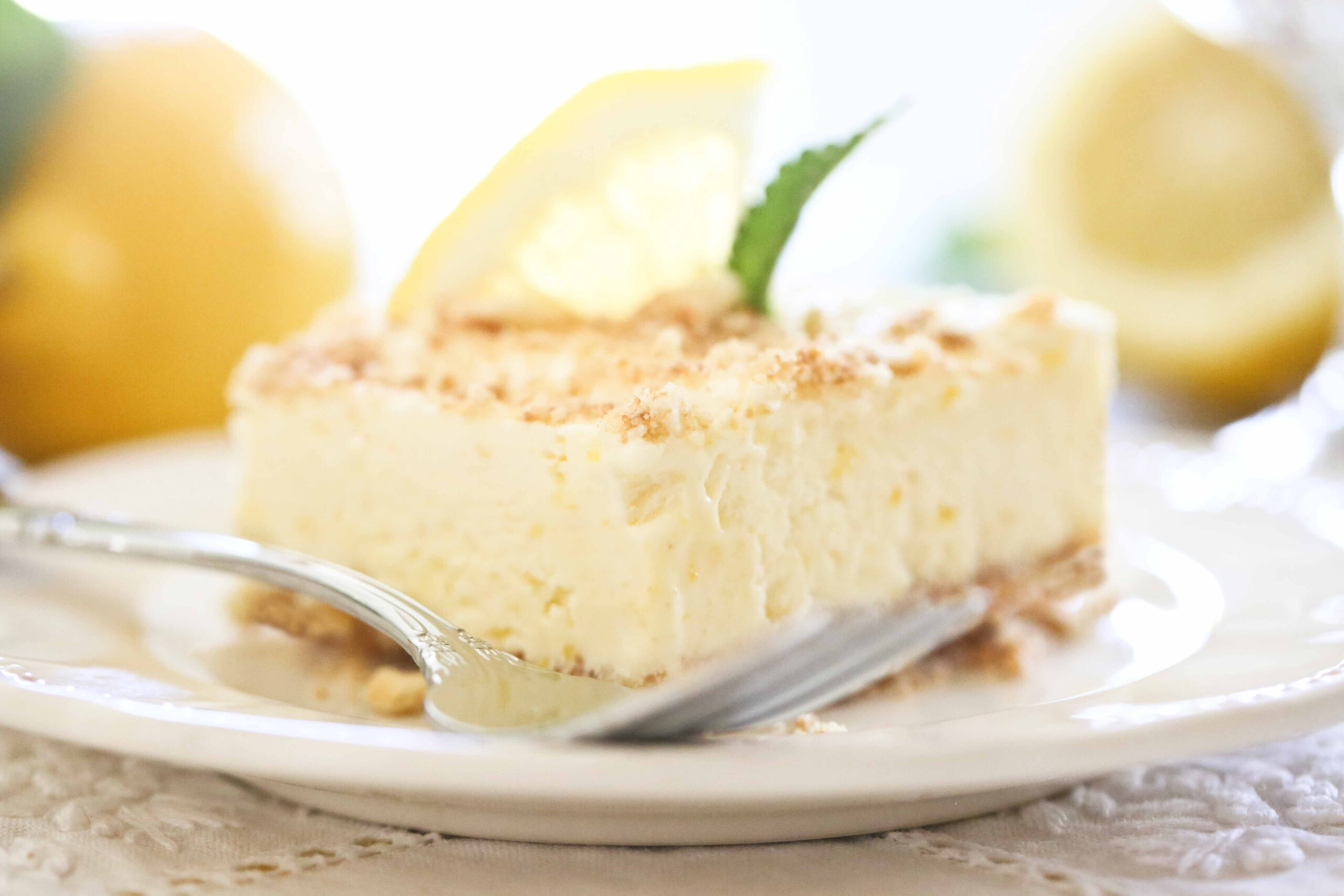 Lemon Cream Frozen Dessert Lemon Cream Frozen Dessert