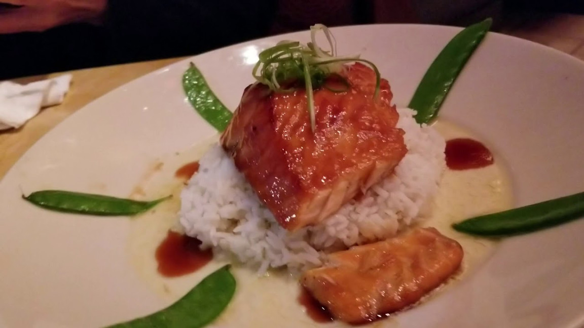 Miso salmon at Cheesecake Factory
