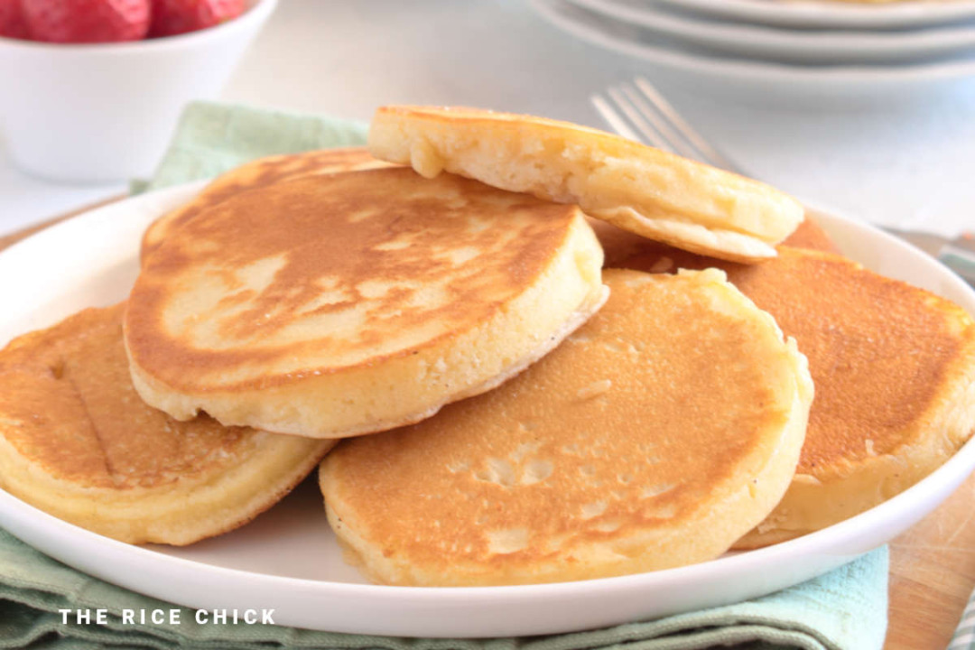 Mochi Pancakes - The Rice Chick