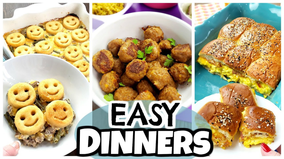 OF THE BEST Quick & Easy Dinners For PICKY EATERS OF THE BEST Quick & Easy Dinners For PICKY EATERS