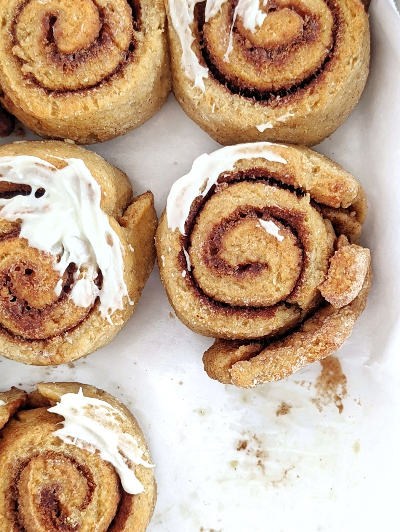 Pancake Mix Protein Cinnamon Rolls - Amazing, with No Yeast