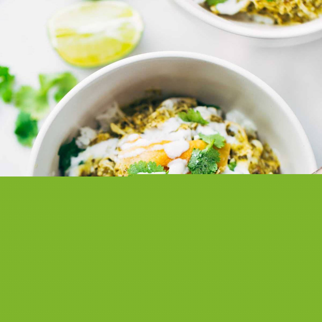Roasted Tomatillo Chicken and Rice Bowls Roasted Tomatillo Chicken and Rice Bowls