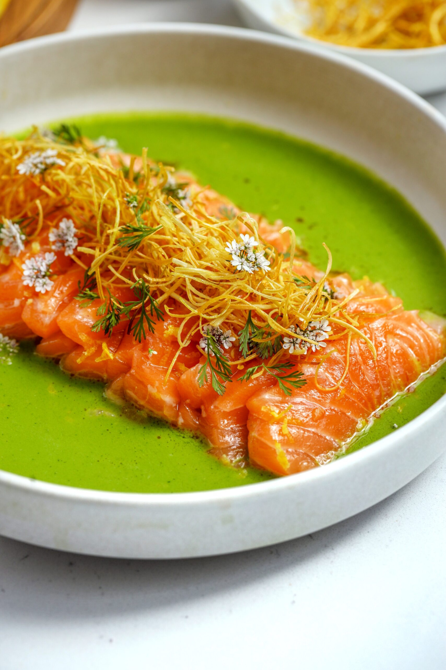 Salmon Crudo
