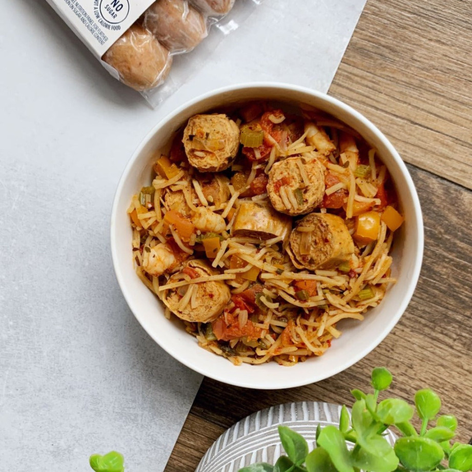 Salmon Sausage Jambalaya – Blue Circle Foods Salmon Sausage Jambalaya – Blue Circle Foods