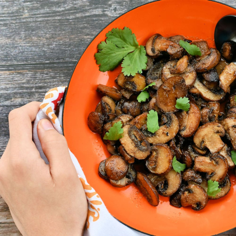Sauteed Baby Bella Mushrooms Recipe (+video) Sauteed Baby Bella Mushrooms Recipe (+video)