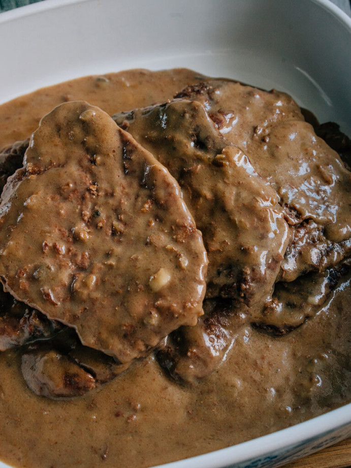 Slow Cooker Cube Steak - The Recipe Life Slow Cooker Cube Steak - The Recipe Life