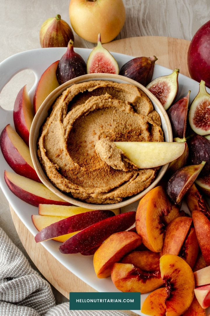Snickerdoodle Dessert Hummus (vegan, fruit-sweetened) Snickerdoodle Dessert Hummus (vegan, fruit-sweetened)